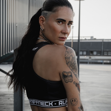 Ruffneck Lady RacerBack Top – Celestial