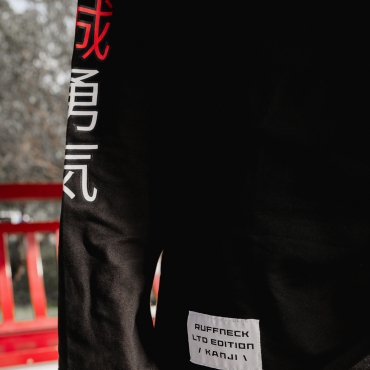 Ruffneck Kanji Black Long Sleeve – Limited Edition