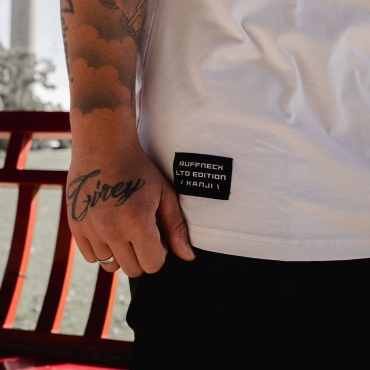 Ruffneck Kanji White T-Shirt – Limited Edition