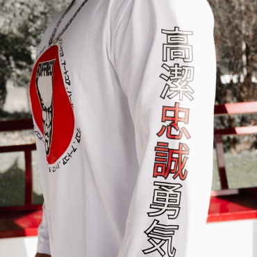 Ruffneck Kanji White Long Sleeve – Limited Edition