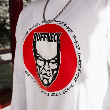 Ruffneck Kanji White Long Sleeve – Limited Edition