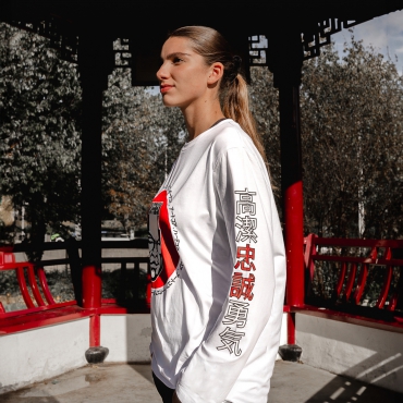 Ruffneck Kanji White Long Sleeve – Limited Edition