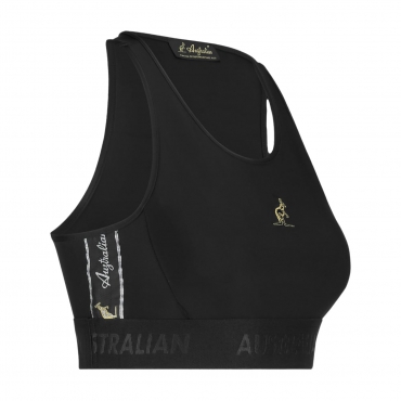 Australian Girl Tanklette Black Bandana