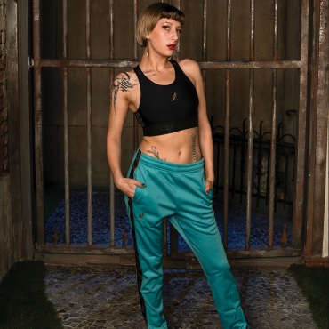 Australian Girl Tanklette Black Bandana