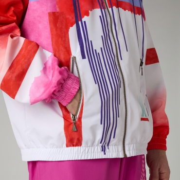 Australian Archive print jacket Gora pink
