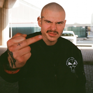 PRE-ORDER RTC BLACK / ORANGE DOUBLE SIDED BOMBER