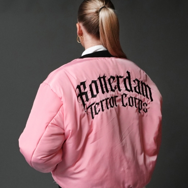 RTC REVERSIBLE BOMBER JACKET BLACK / PINK