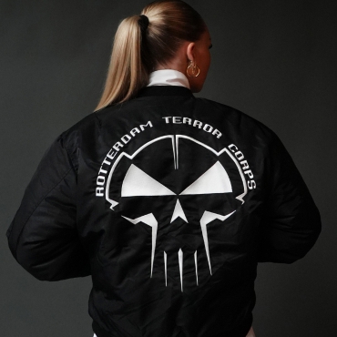 RTC REVERSIBLE BOMBER JACKET BLACK / PINK