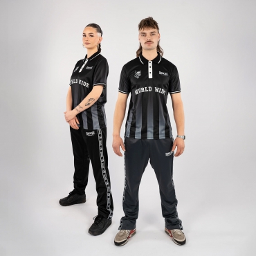 The 100% Hardcore Worldwide football shirt