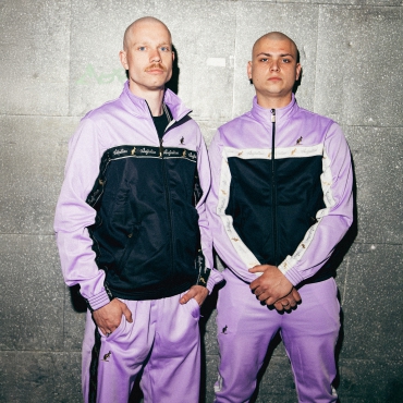 Australian Duo Jacket Lavender Black band