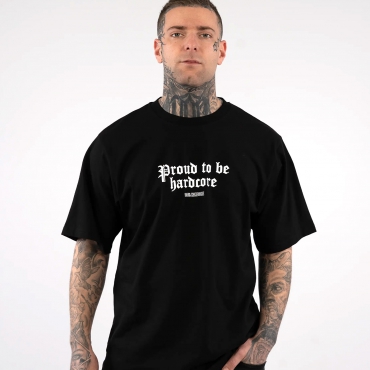 100% Hardcore T-shirt – Proud Black