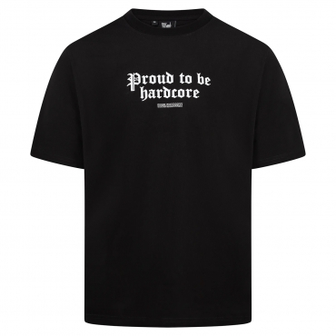 100% Hardcore T-shirt – Proud Black