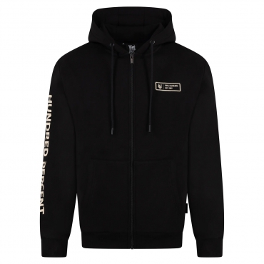 100% Hardcore Zipper Hooded Hundred