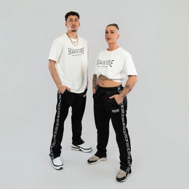 100% Hardcore Embossed T-shirt White
