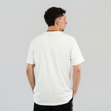 100% Hardcore Embossed T-shirt White
