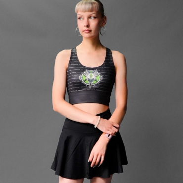 Megarave Millennium '26 Sport Top Black