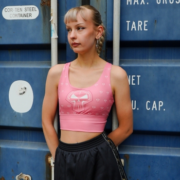 Rotterdam Terror Corps Pink Sport top