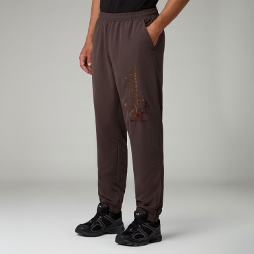 Australian Archive Pants Script Logo Brown