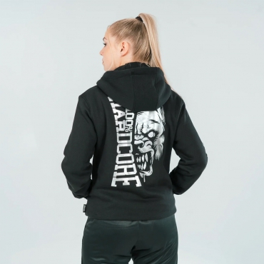 Hardcore Hooded Zipper Silver