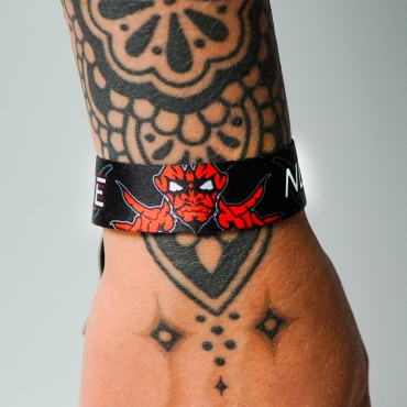 Orange Megarave Festival Wristband 2026