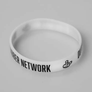 Glow In The Dark Dutch Gabber Network Silicone Wristband