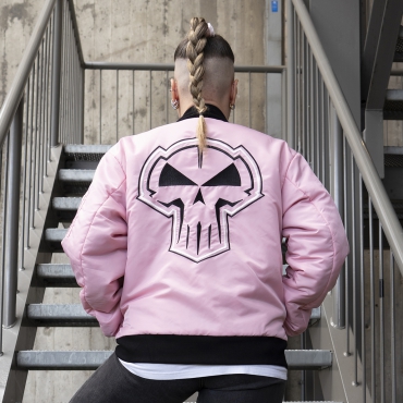 RTC PINK BOMBER JACKET 'REVERSIBLE'