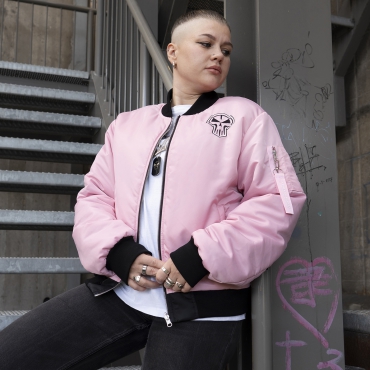 RTC PINK BOMBER JACKET 'REVERSIBLE'