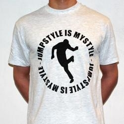 Gray T-shirt for Jumpstyle lovers.